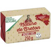 Beurre demi-sel NATURE DE BRETON