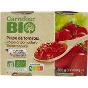 Pulpe de tomates bio CARREFOUR BIO