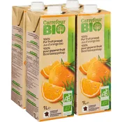 Jus d'orange bio 100% pur fruit pressé CARREFOUR BIO