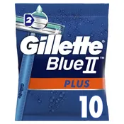 Rasoir Jetable  Pour Homme Blue Ii Plus X10  GILLETTE