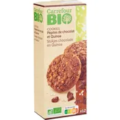 Cookies bio chocolat quinoa CARREFOUR BIO