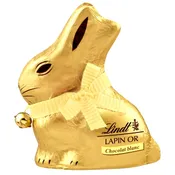 Chocolat de Pâques lapin chocolat blanc LINDT