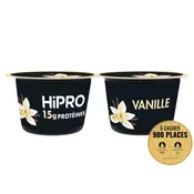 Yaourt vanille protéiné 0% MG HIPRO