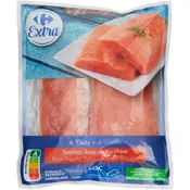 Filets de saumon rose du Pacifique CARREFOUR EXTRA
