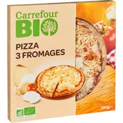 Pizza bio 3 fromages CARREFOUR BIO
