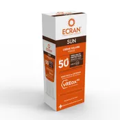 Protection Solaire Crème Visage Spf50+ Sun ECRAN