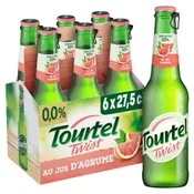 Bière Sans Alcool Aromatisée au jus d'Agrumes 00% TOURTEL TWIST