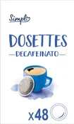 Café dosettes Compatibles Senseo décaféinées  SIMPL
