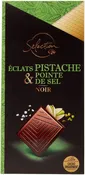 Chocolat noir pistache pointe de sel CARREFOUR SELECTION
