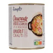 Plat cuisiné Choucroute garnie SIMPL