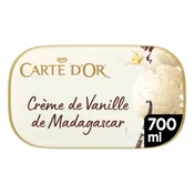 Glace Crème de Vanille de Madagascar CARTE D'OR