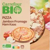 Pizza bio jambon fromage CARREFOUR BIO