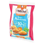 Madeleine petites nature -30% de sucre ST MICHEL