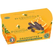 Chocolat orangettes 70% de cacao LES CHEVALIERS D ARGOUGES
