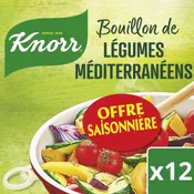 Bouillon de légumes méditerranéens  KNORR