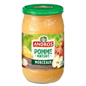 Compote pommes morceaux ANDROS