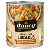 Légumes cuisinés pour couscous  D'AUCY
