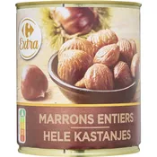 Marrons entiers CARREFOUR EXTRA