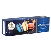 Macarons cassis vanille & framboise CARREFOUR EXTRA
