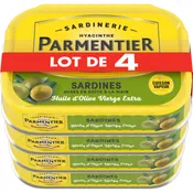 sardines huile d'olive PARMENTIER