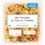 Salade de pâtes mini farfalles thon tomates MIX BUFFET