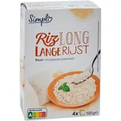 Riz long grain étuvé SIMPL