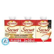 Crème Fluide 25% Mg PRESIDENT