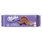 Biscuits gaufrettes enrobés au chocolat au lait Choco Suprême MILKA