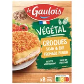 Croques soja & blé fromage LE GAULOIS VEGETAL