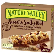 Barres céréales chocolat noir et noix Sweet & Salty Nut  NATURE VALLEY