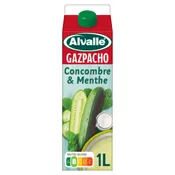Gazpacho concombre et menthe ALVALLE