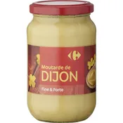 Moutarde de Dijon fine & forte CARREFOUR