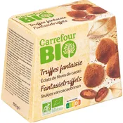 Chocolat truffes Bio CARREFOUR BIO