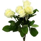 Fleurs Rose blanche 60 cm