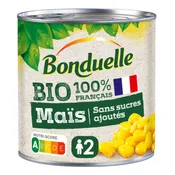 Maïs sans sucres ajoutés Bio BONDUELLE