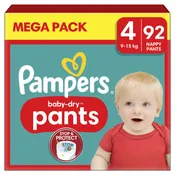 Couches-Culottes Baby-Dry Pants Taille 4 9Kg-15Kg PAMPERS