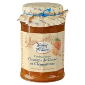 Confiture extra oranges clémentines REFLETS DE FRANCE
