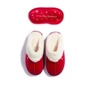 Chaussons femme rouge 41 TEX