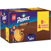 Biscuits goût chocolat PRINCE DE LU
