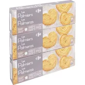 Biscuits palmiers CARREFOUR