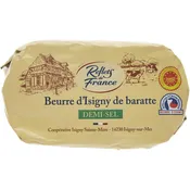 Beurre Isigny AOP de baratte demi-sel REFLETS DE FRANCE
