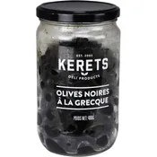 Olives noires à la grecque KERETS
