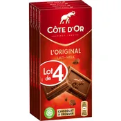 Chocolat au lait L'Original COTE D'OR