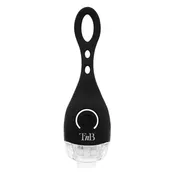 Mini éclairage  avant LED vélo/trottinette - UMLED1 - Noir/Blanc TNB