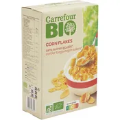 Cornflakes bio sans sucres ajoutés Carrefour Bio