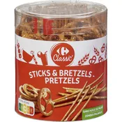 Sticks et bretzels CARREFOUR CLASSIC'