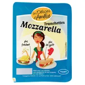 Fromages Tranches De Mozzarella LES DELICES D'AMELIE