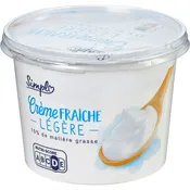 Crème Fraiche Légère 15% Mat.Gr. CARREFOUR