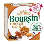 Fromage à tartiner Trio de noix  BOURSIN