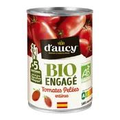 Tomates pelées bio D'AUCY